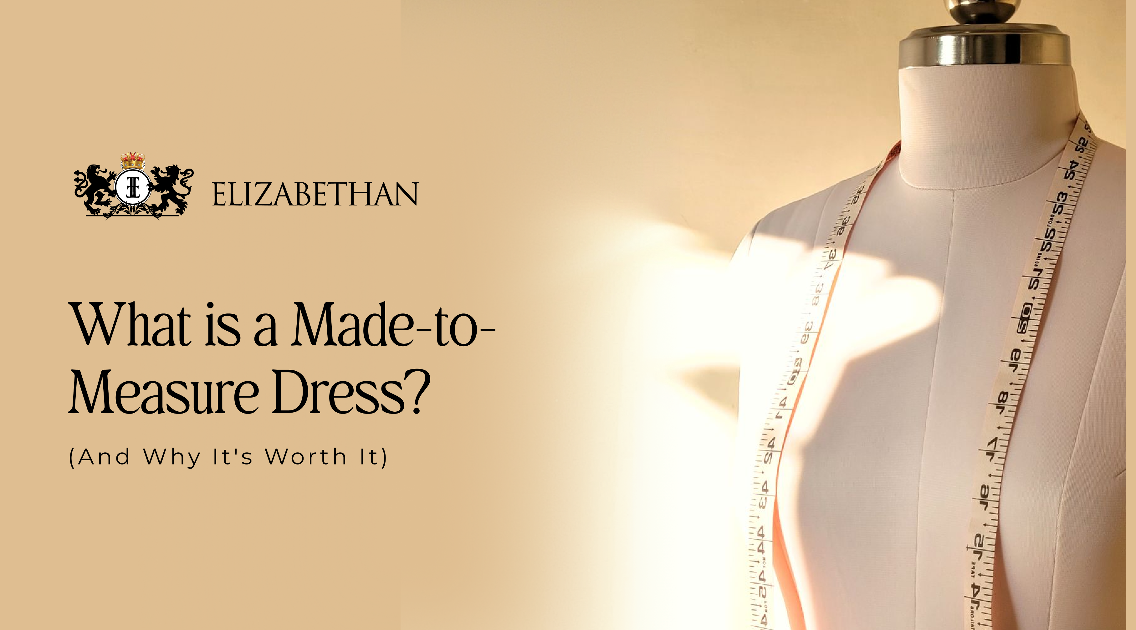 What is a made-to-measure dress guide